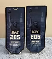 Pair of UFC 205 Lenticular Tickets Never Used 1st UFC at MSG Conor McGregor