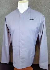 Nike Hypershield Hyperadapt Mens Golf Jacket XL Gray Full Zip Vented Rain Coat