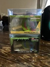 Nickelodeon Teenage Mutant Ninja Turtles Ice Cream Vinyl Set Of Two Mikey Donnie