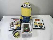 Minions- Despicable Me Lot: 2 DVDs, Ornament, 2 Plush