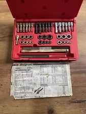 Snap On Tools RTD42 42pc Fractional/Metric Rethreading Set Complete Set - USA