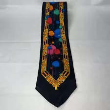 Rush Limbaugh BRIGHT VIVID DESIGNER SUIT NECKTIE TIE 3.75” Wide