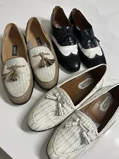 Lot Of Vintage Bally Shoes Size 8 Wing Tips