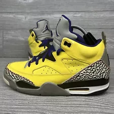 Nike Air Jordan Son of Mars ‘Tour Yellow’ - Men’s Size 10.5 - Yellow/Grape/Grey