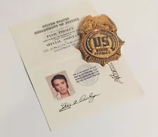 Elvis 2022 Movie Film Custom Prop Elvis DEA Badge & ID Card Austin Butler Hanks