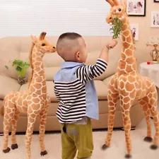 Cute Huge Plush Toys Lifelike Cartoon Animals Stuffed Dolls