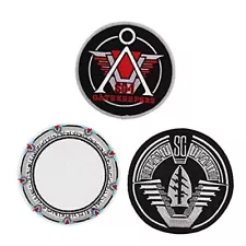 Halloween Costume Stargate Command Gatekeepers Embroidered Iron On Patches