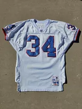 Rare Vintage Wilson Houston Oilers Earl Campbell Authentic Jersey Size 48-White