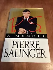 PIERRE SALINGER Signed Book P.S. A MEMOIR Autographed Copy