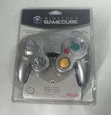 OEM Official Nintendo GameCube Controller Platinum New Factory Sealed