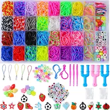 "Endless Fun 2500+ Rubber Band Bracelet Kit Colorful Loom Bracelets with Ease"