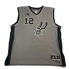 Adidas Lemarcus Aldridge San Antonio Spurs NBA Basketball Jersey XL