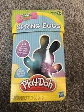 Lot of 10 Boxes Play-Doh Spring Eggs, 10 Eggs per Box Filled with Play-Doh New