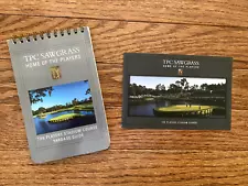 **** TPC SAWGRASS YARDAGE BOOK & SCORECARD - HOME OF THE PLAYERS - PGA WOODS