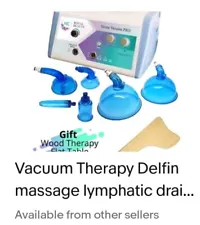 Vacuum and Lymphatic Therapy Machine Bundle