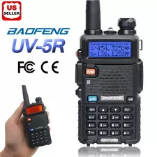 Baofeng UV-5R VHF UHF Dual-Band FM Ham 5W Portable Two-way Radio Walkie Talkie