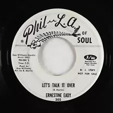 Northern Soul 45 - Ernestine Eady - Let's Talk It Over - Phil-L.A. of Soul rare!