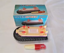 Vintage HoverSpeed Amphibious Hovercraft Toy, Complete and Works Great