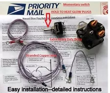 Ford diesel glow plug relay Manual controller-solenoid