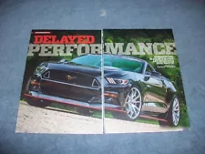 2015 Mustang GT Convertible S550 Article "Delayed Performance"