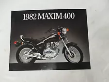 NOS Yamaha 1982 MAXIM 400 Sales Lit