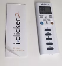 i Clicker 2 Student Classroom Response System Remote Control Fast Shipping