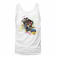 Saved by the Bell Classroom Hijinx White Tank Top