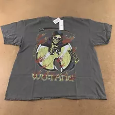 Urban Outfitters Wu-Tang Clan Men's Size XL Gray Reaper Distressed Tee NWT