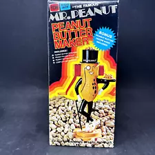 Planters Mr. Peanut Peanut Butter Maker 1970s Novelty Figure Vintage - NIB