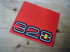 Ferrari 328 brochure, 1989, rare, excellent condition