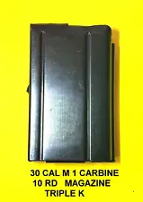 MILITARY Carbine 30 Caliber 10rd Hunting Magazine New TRIPLE K