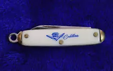 Novelty Mini Single Blade Cadillac Pocket Knife Accessory Bowtie GM