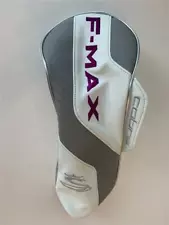 "NEW" LADIES COBRA F-MAX SUPERLITE DRIVER HEADCOVER GREY-WHITE-PURPLE