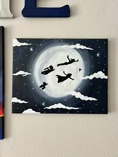 Disney Inspired Painting Of Peter Pan