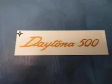 Triumph Daytona 500 gold decal water transfer 5.5"x1" TL76