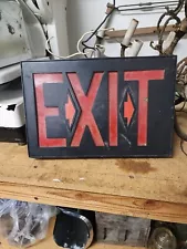 Vintage EXIT SIGN Nice Condition