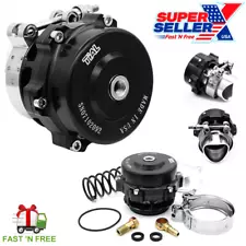 BV50 Series Q Style Blow off Valve BOV 50mm BLACK - Fits TIAL Springs! -USA-