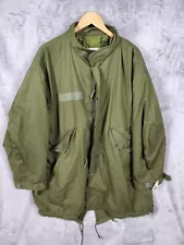 NATO Extreme Cold Weather M65 Parka Hood and Liner Fishtail Olive Drape NEW 80s