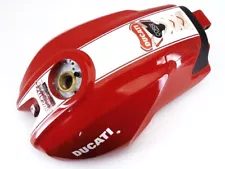 Genuine DUCATI Monster S4R MS4R Testastretta Red White Fuel Tank Excellent