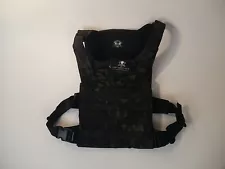 Grey Ghost Gear Minimalist Body Armor Plate Carrier For 10X12" Plates Black Camo