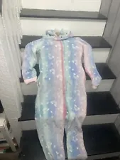 Sweet Forever Unicorn 1Onesie Adult Unisex Pajamas PJs Animal Costume Rainbow LG