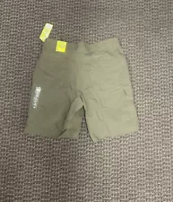 Boy Scout BSA Uniform Shorts Men 38 Official Olive Green Cotton Nylon Spandex