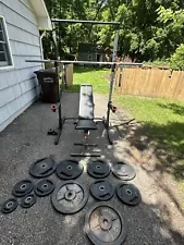 Weight Set- Everything Included-WILLING TO NEGOTIATE-Drop-off Available