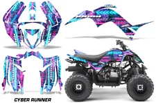 Graphics Kit Decal Sticker For Yamaha Raptor 90 YFM90 16-23 Cyber Runner