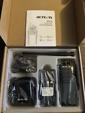 Retevis RT29 UHF Walkie Talkies 10W 16CH Two Way Radios for Warhouse/Factory