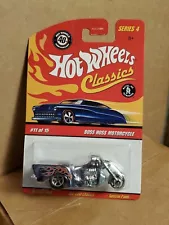 Hot Wheels Classics Series 4 #11/15 Boss Hoss Motorcycle in Spectraflame Black