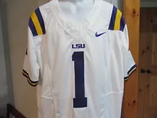 LSU Tigers Nike Limited Sewn Football Jersey Men's Medium nwt Free Ship