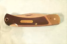 Vintage Schrade Old Timer Single Blade Hunting Knife w 3.5" Lock Back Blade 6-OT