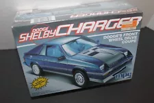 DODGE SHELBY CHARGER 1:25 scale model kit MPC #6313 original vintage 1985 SEALED