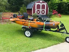 Old Town 1024 Sportsman Electric Fishing Kayak with LIPO Battery and MicroAnchor